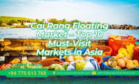 Cai Rang Floating Market – Top 10 Must-Visit Markets in Asia