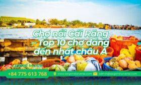 Chợ nổi Cái Răng – Top 10 chợ đáng đến nhất châu Á