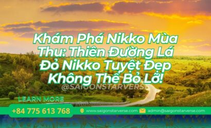 Khám Phá Nikko Mùa Thu: Thiên Đường Lá Đỏ Nikko Tuyệt Đẹp Không Thể Bỏ Lỡ!