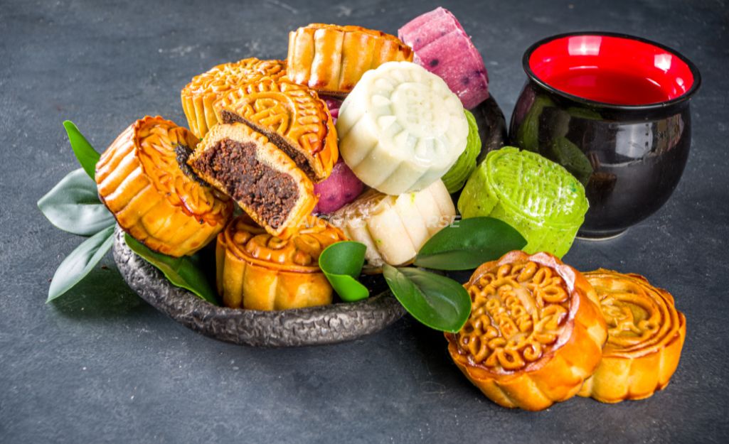 Classic baked and soft mooncakes for the Mid-Autumn Festival.