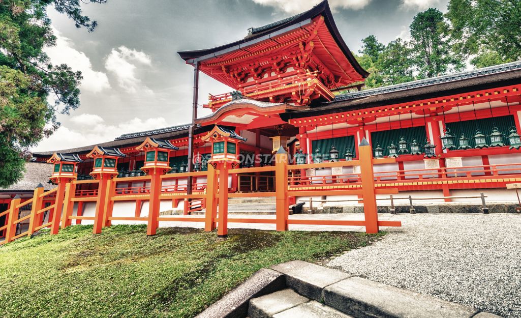 Công Viên Nara (Nara Park) A-Z-Công Viên Nara (Nara Park) A-Z-Đền Kasuga Taisha đèn lồng