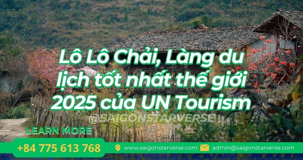 🇻🇳 Lô Lô Chải – Kỳ tích du lịch cực Bắc: Điều gì giúp 'Ngôi làng cổ tích' trở thành Làng du lịch tốt nhất thế giới 2025?