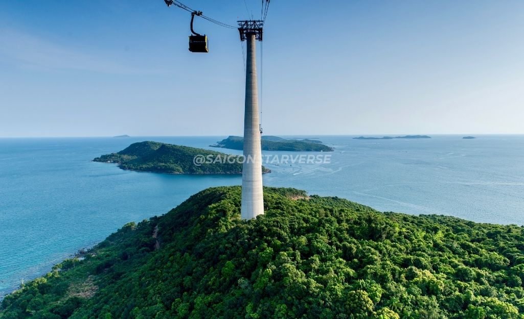 Phú Quốc Lọt Top 3 Đảo Đẹp Nhất Thế Giới- Cáp treo dài nhất thế giới Hòn Thơm