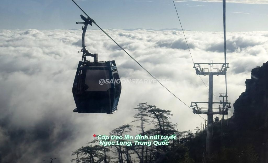 Hệ thống Cáp treo Ngọc Long Tuyết Sơn: Lên độ cao 4506m
