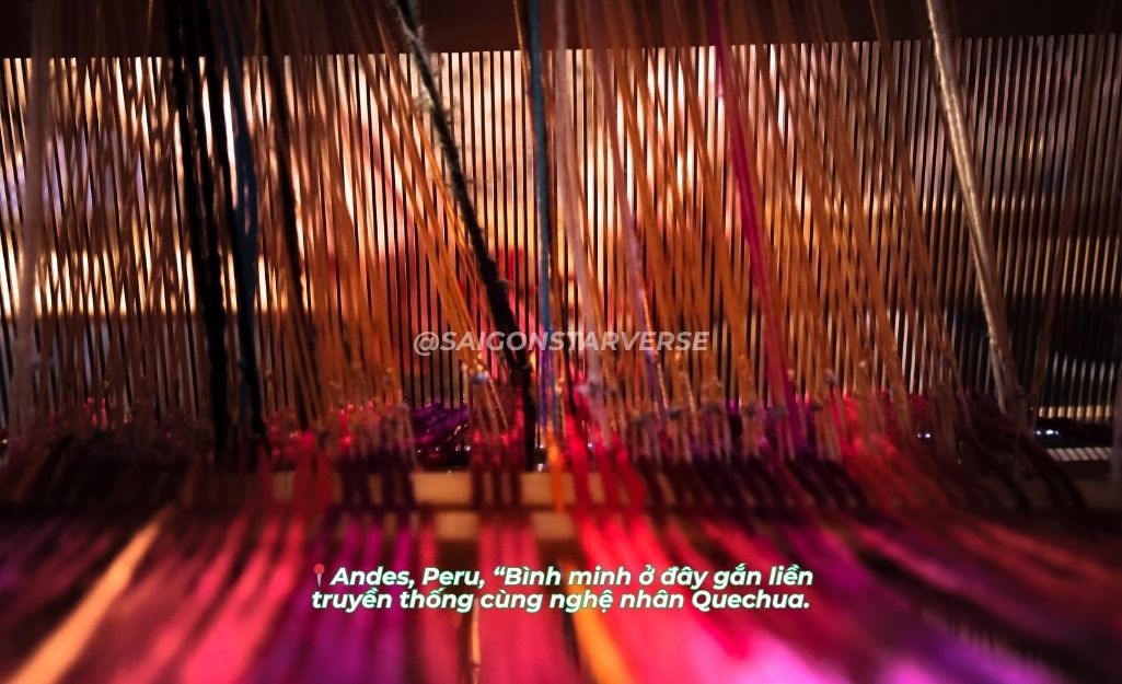 TOP 7 TRẢI NGHIỆM BÌNH MINH TUYỆT VỜI NHẤT THẾ GIỚI- 3 - DÃY ANDES, PERU: SỢI CHỈ CỦA VĂN HÓA