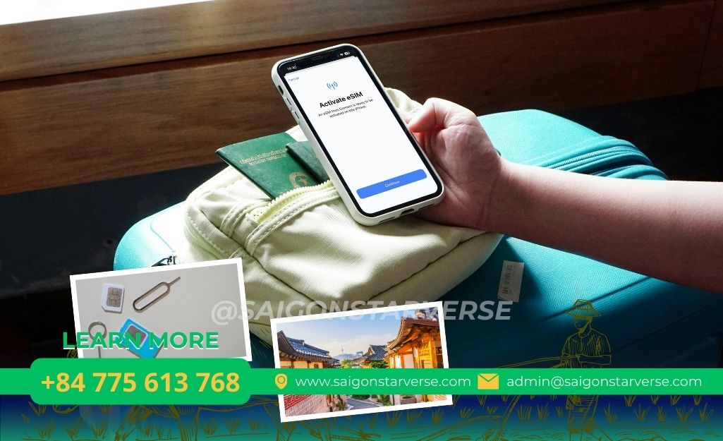 Bí Kíp Kết Nối Internet Khi Du Lịch Hàn Quốc Từ A-Z - Sử Dụng eSIM Du Lịch (Công Nghệ Mới)