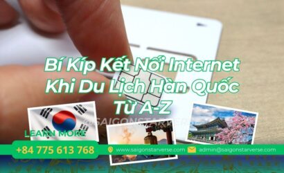 4G/5G Là "Mạng Sống" – Bí Kíp Kết Nối Internet Khi Du Lịch Hàn Quốc Từ A-Z