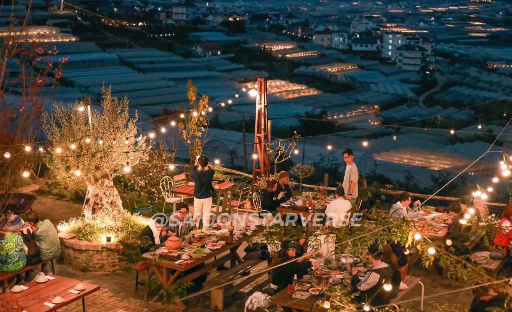 Nhìn toàn cảnh Túi Mơ To Garden Restaurant