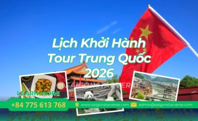 Cập Nhật Lịch Khởi Hành Tour Trung Quốc 2026: 14 Tuyến "No Shopping" Đỉnh Nhất